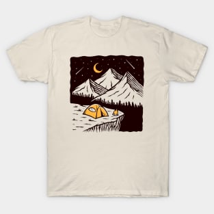 Camping: Go Outside! T-Shirt